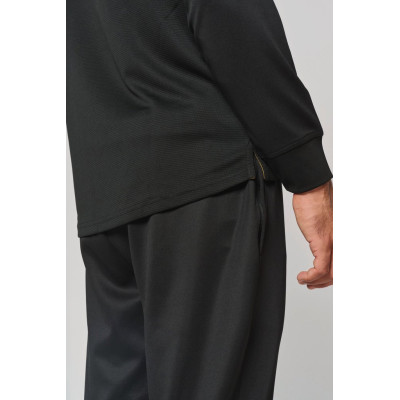 Adult zipped neck training top
